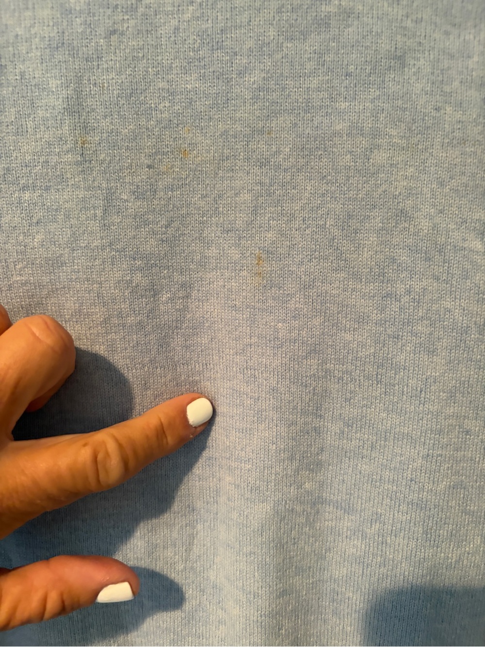 Light Blue Quarter-Zip Sweater Peter Millar xl men’s wool cashmere - Picture 4 of 10